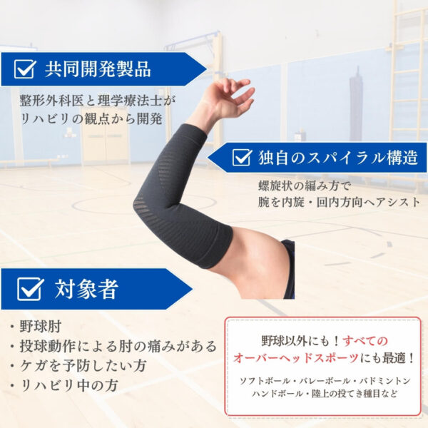 ブレイスレボ投球サポーター - 画像 (4)